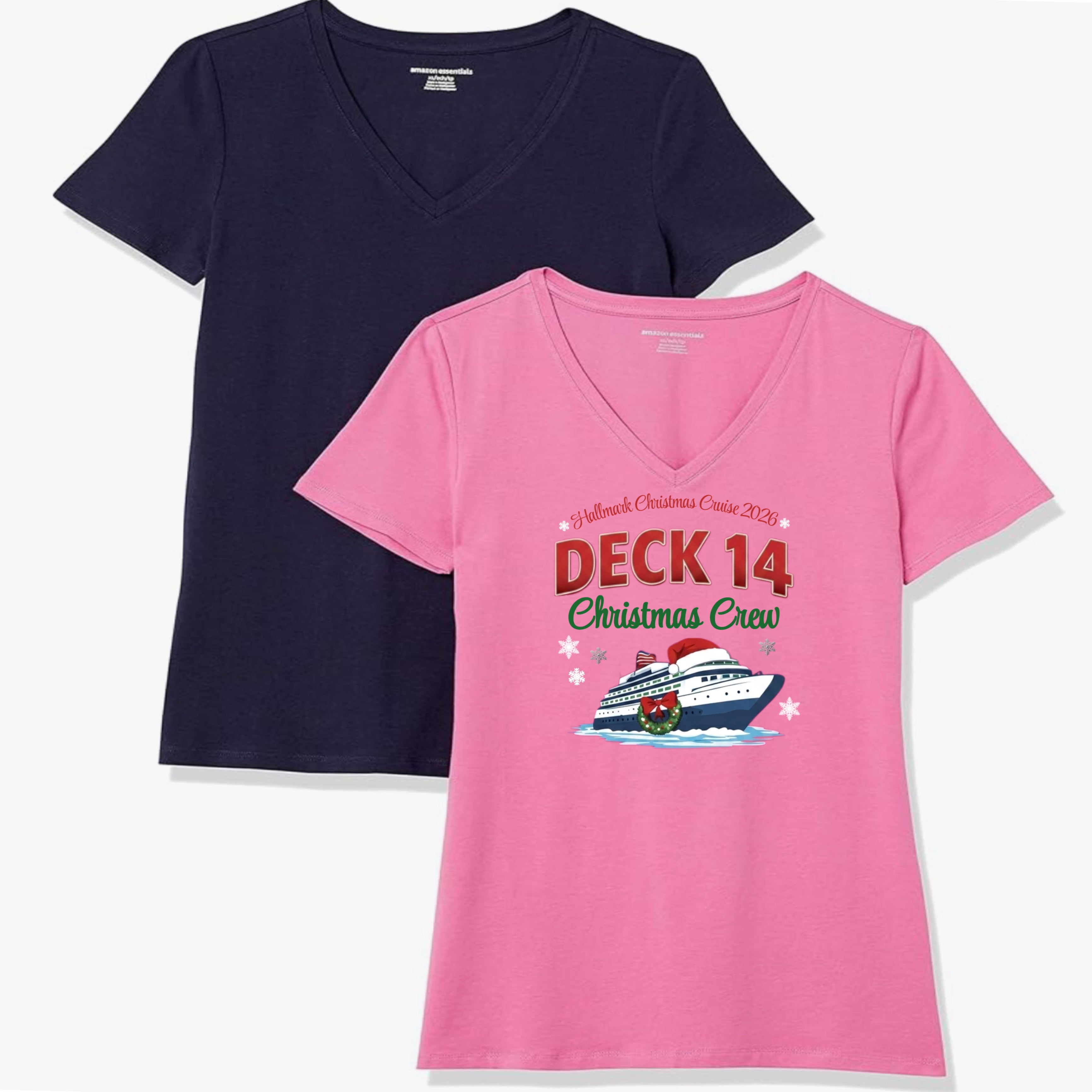 Deck 14 Official Embarkation Design  Sixthman Hallmark Themed Christmas Cruise