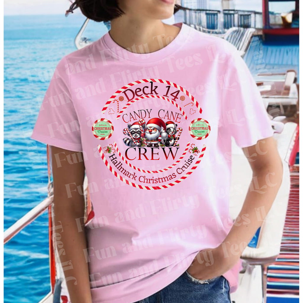 Deck 14 Santa Crew Design  Sixthman Hallmark Themed Christmas Cruise