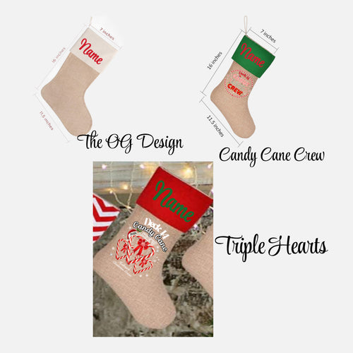 Deck 14 Personalized Stockings
