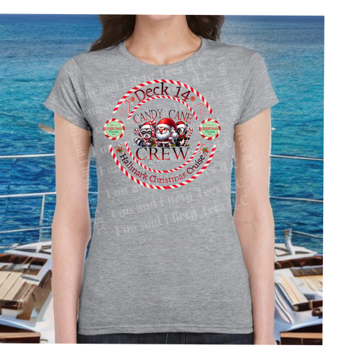 Deck 14 Santa Crew Design  Sixthman Hallmark Themed Christmas Cruise