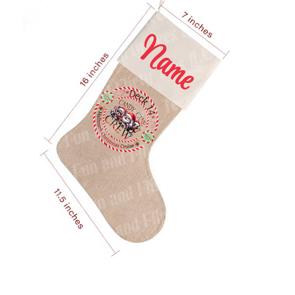 Deck 14 Personalized Stockings