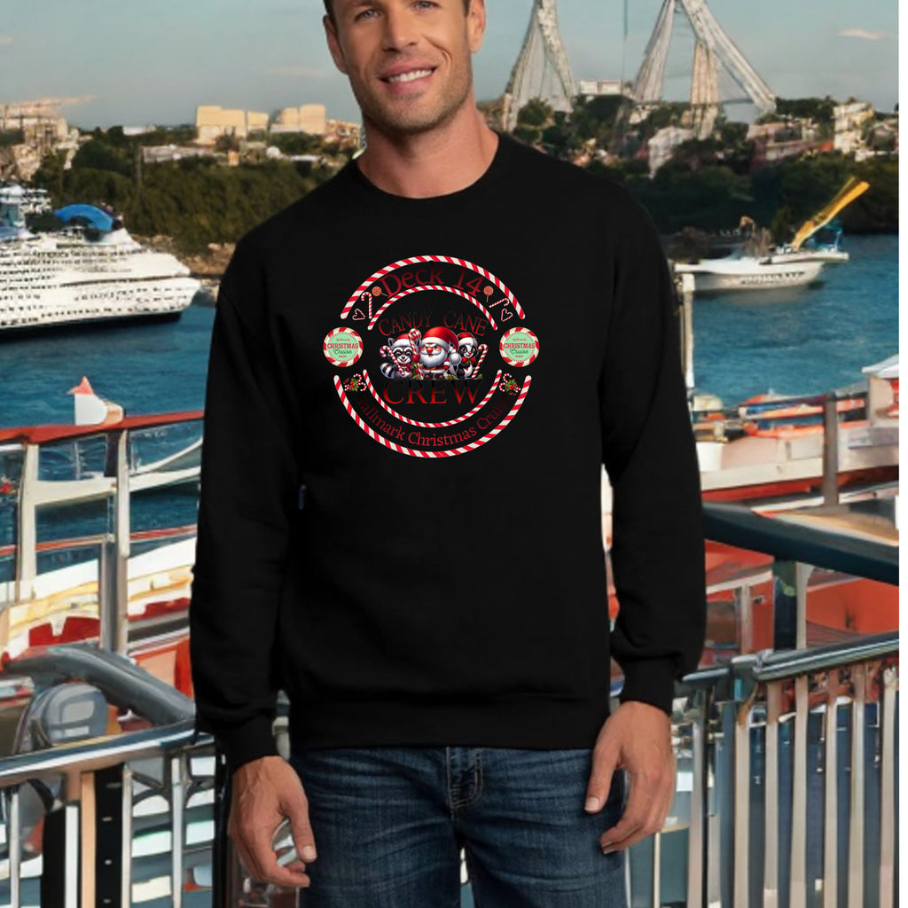 Deck 14 Santa Crew Design  Sixthman Hallmark Themed Christmas Cruise