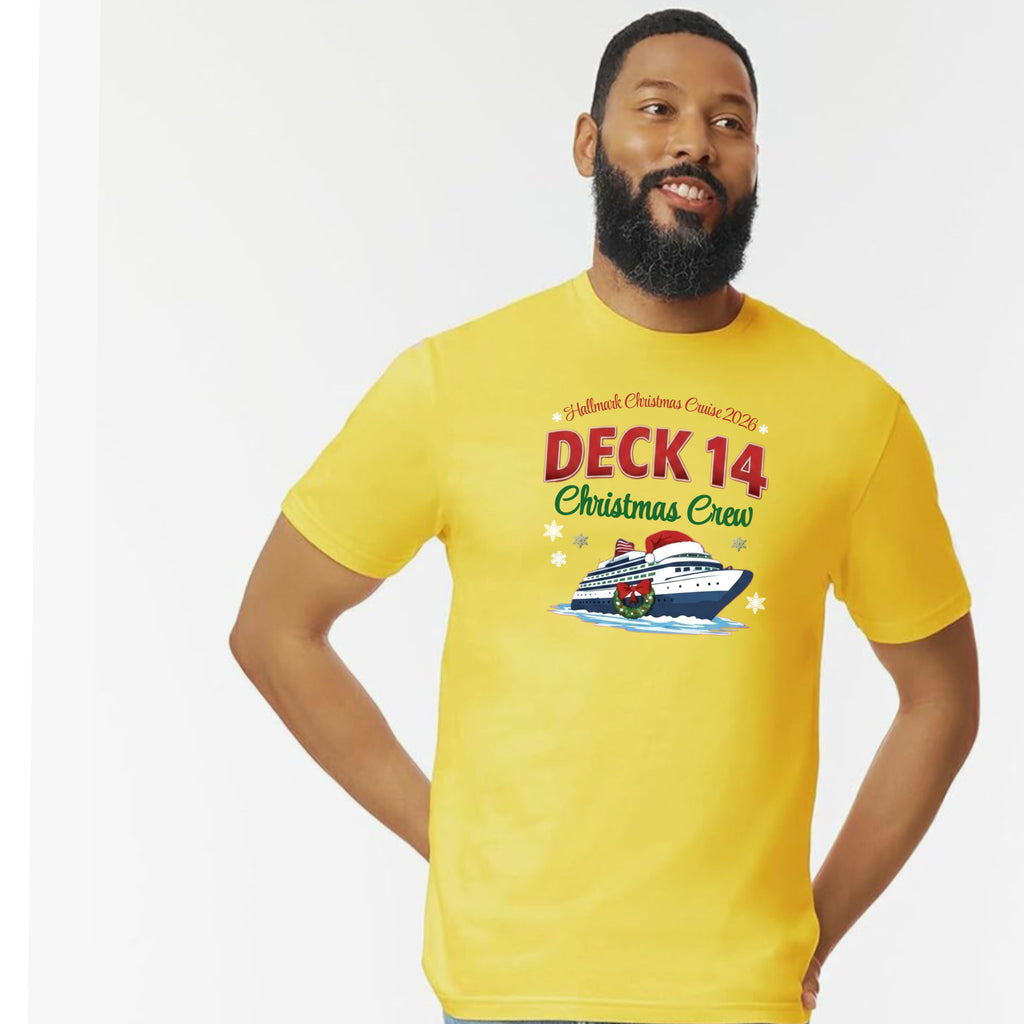 Deck 14 Official Embarkation Design  Sixthman Hallmark Themed Christmas Cruise