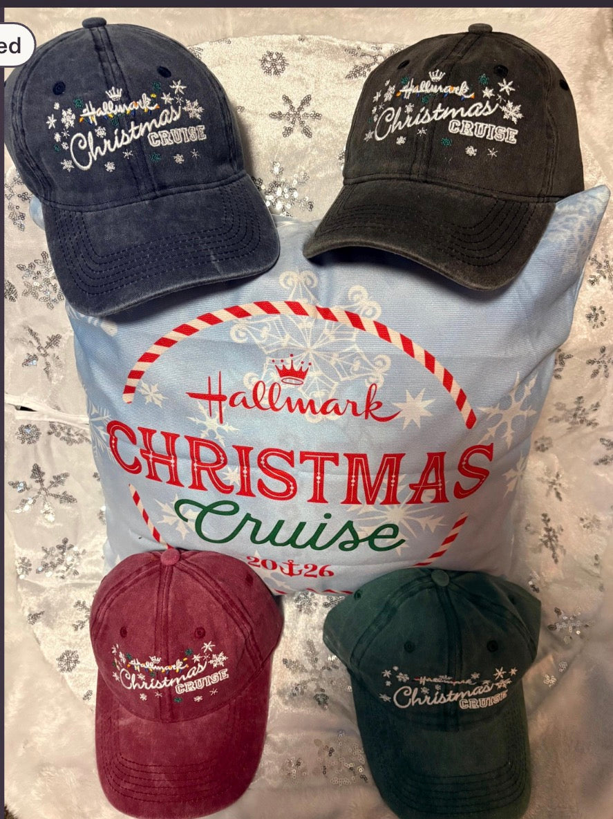 Hallmark Christmas Cruise Pillow or pillowcase