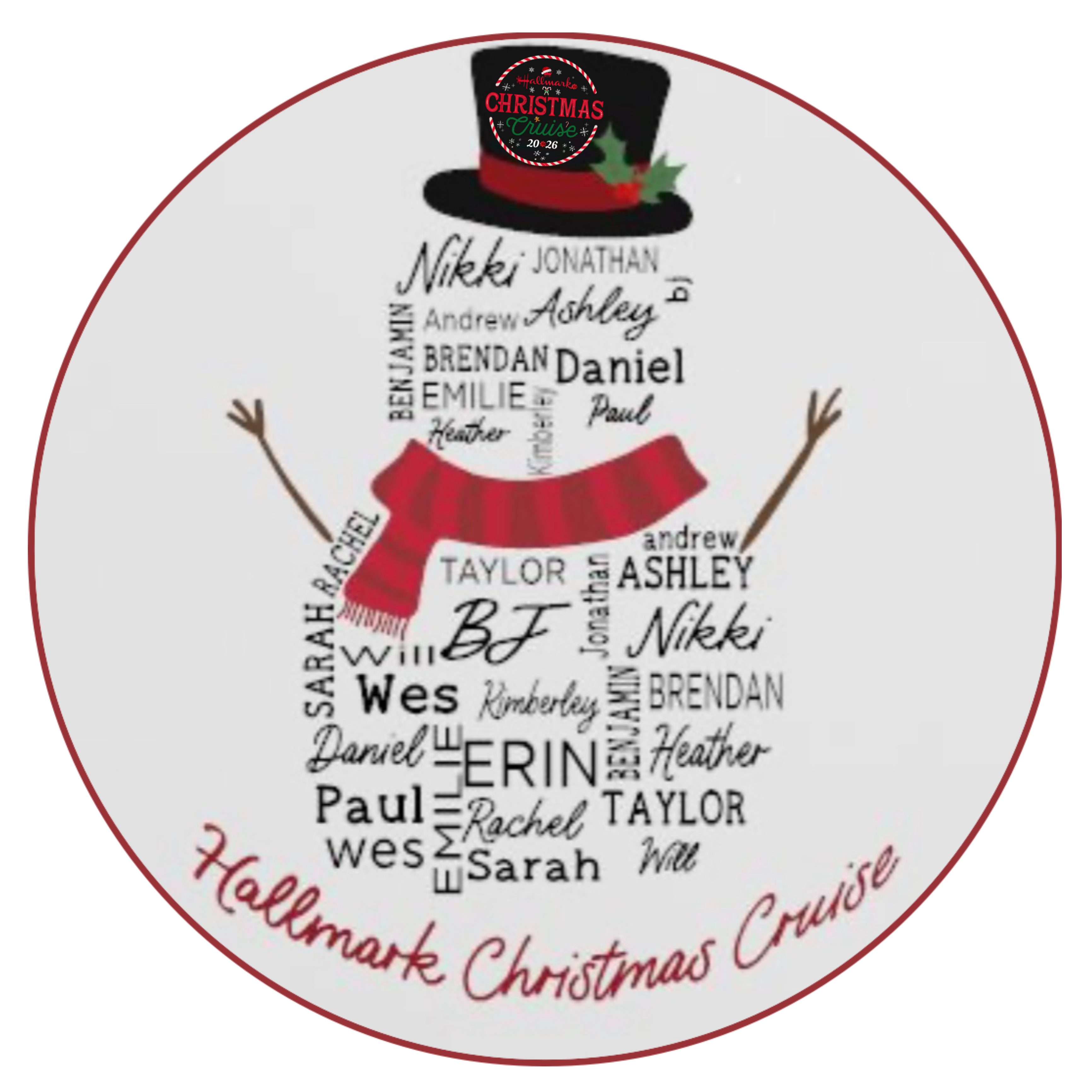 Hallmark Christmas Cruise Ornament Exchange Exclusive Ornament